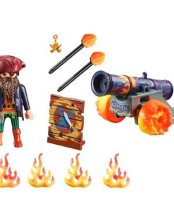 Pirata com Canhão - Pirates - Playmobil