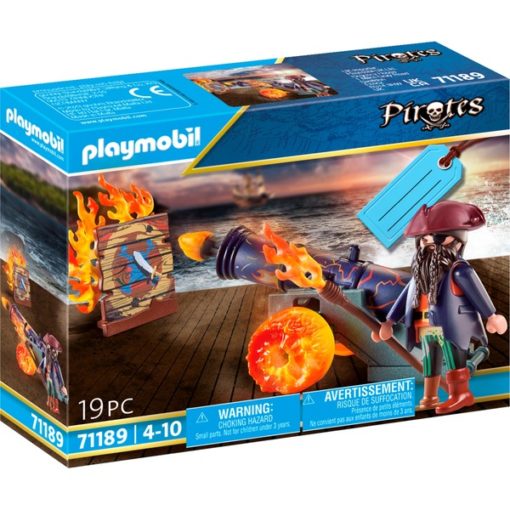 Pirata com Canhão - Pirates - Playmobil