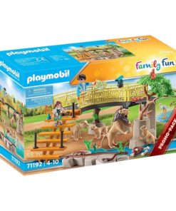 Leão com Recinto Exterior - Family Fun - Playmobil