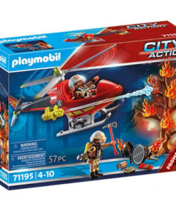 Helicóptero dos Bombeiros - City Action - Playmobil