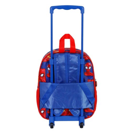 K05047 Trolley Infantário 3D Azul Sides - Spiderman