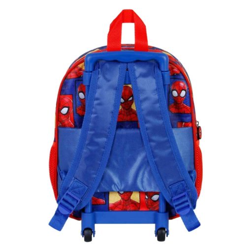 K05047 Trolley Infantário 3D Azul Sides - Spiderman