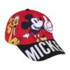 Boné Vermelho Mickey C/ Pateta e Pluto nas Laterais (53) - Mickey