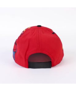 Boné Vermelho Mickey C/ Pateta e Pluto nas Laterais (53) - Mickey