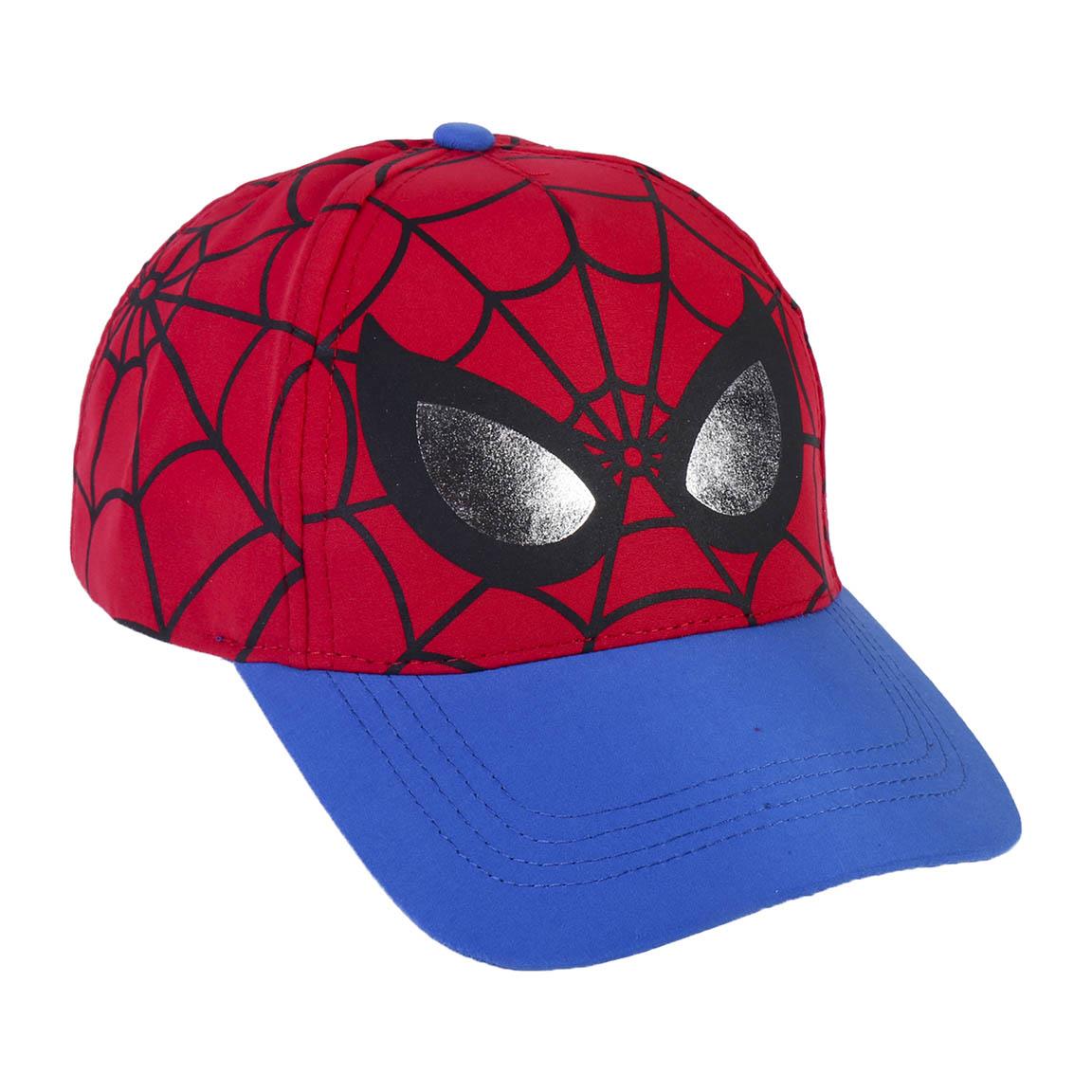 Boné Vermelho Cara do Homem Aranha e Pala Azul (53) - Spiderman