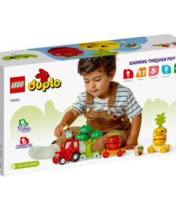 Trator de Legumes e Frutas (19pcs) - Duplo - Lego