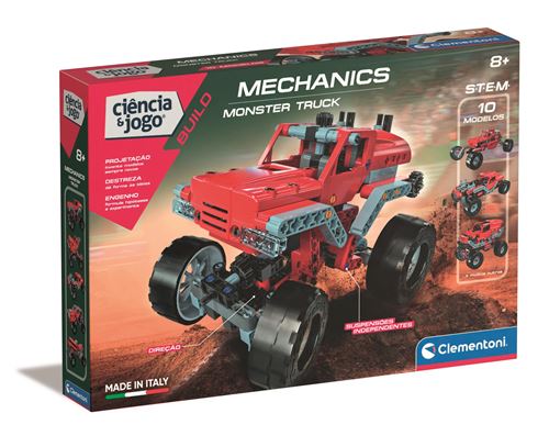 Laboratório de Mecânica - Monster Truck - Clementoni
