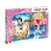 Puzzle Disney Princesas (60 pcs - 33,5 x 23.5 cm) - Clementoni