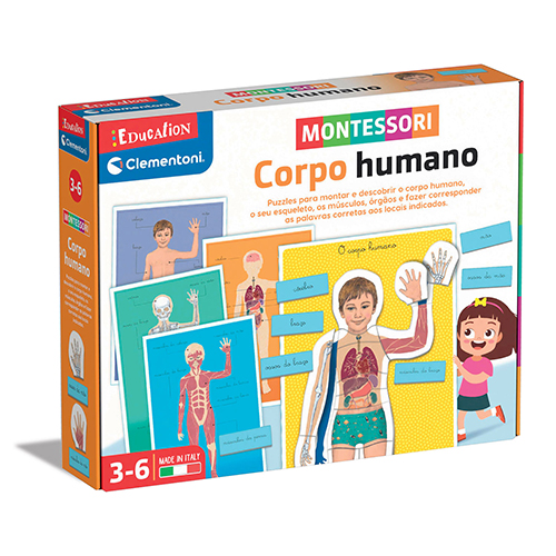 Corpo Humano - Montessori - Clementoni