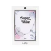 Colar de Aço Prateado Cardios "Super Mãe" - Lovely Story