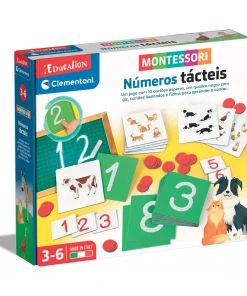 Números Tácteis - Montessori - Clementoni