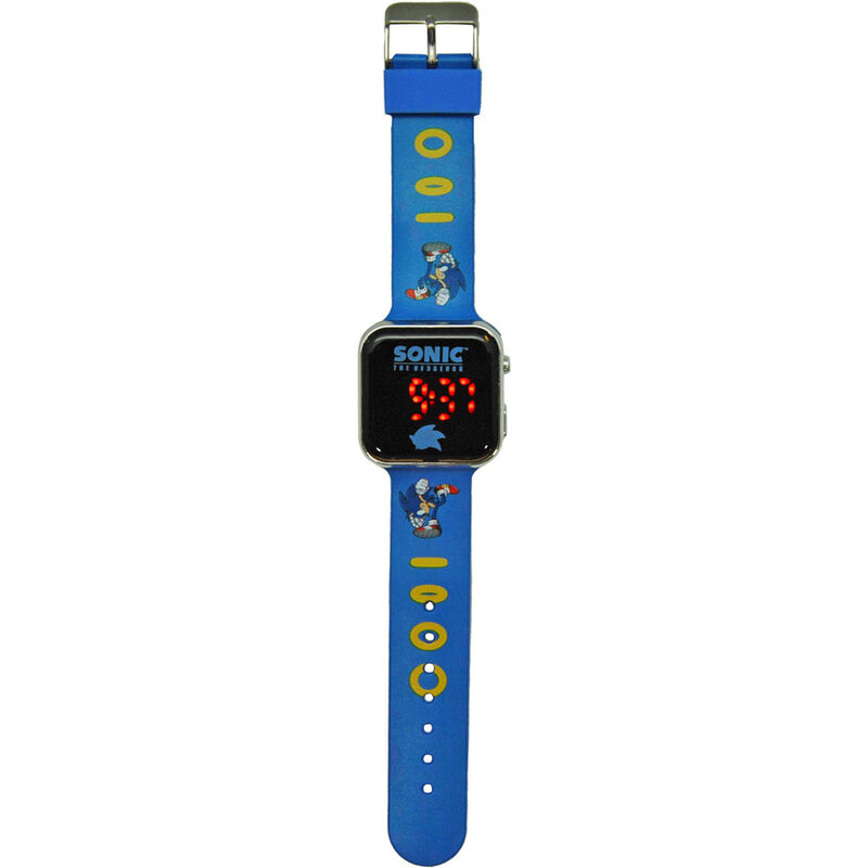 Relógio Digital Led Watch Sonic Jogador - Sonic