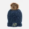 Gorro Pompom Azul de Malha (54) - Harry Potter