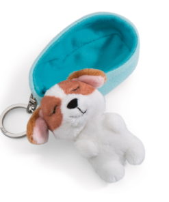 Porta-Chaves Cão Cocker Spaniel em Cesto (10 cm) "Sleeping Pets" - Nici
