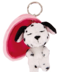 Porta-Chaves Cão Dalmata em Cesto (10 cm) "Sleeping Pets" - Nici