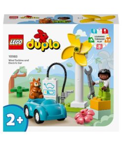 Turbina Eólica e Carro Elétrico (16 pcs) - Duplo - Lego