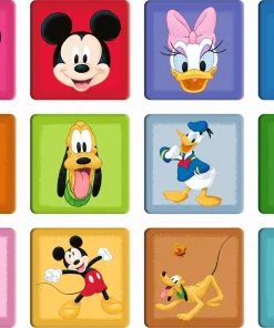 Puzzle Mickey e Amigos 2 em 1 + Jogo de Memória - Trefl