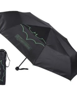 Guarda Chuva Preto e Verde Encolher 53cm - Batman