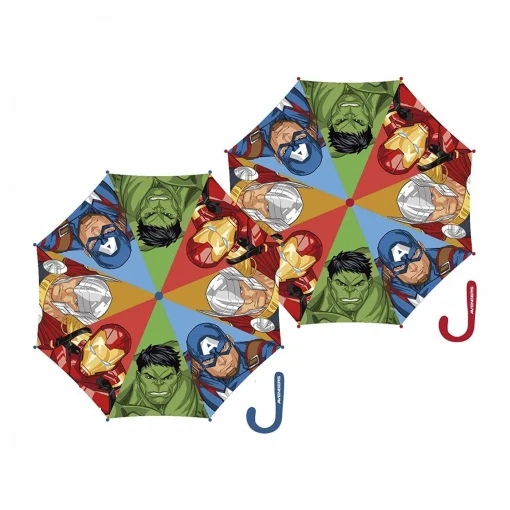 Guarda Chuva Automático 4 Personagens 48cm - Avengers