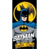 Toalha de Praia Microfibra Preta e Amarela 70x140cm - Batman