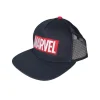 Boné CAP Preto com Rede e BD na Pala Inferior - Marvel