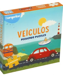 Pequenos Puzzles - Veículos - Europrice