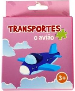 Puzzle Transportes - O Avião (25 pcs)- Europrice
