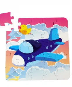 Puzzle Transportes - O Avião (25 pcs)- Europrice