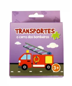 Puzzle Transportes - O Carro dos Bombeiros (25 pcs) - Europrice