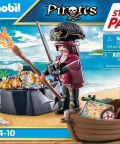 Starter Pack Pirata com Barco a Remos (42 pcs) - Pirates - Playmobil