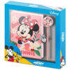 Conjunto Diário c/ Cadeado e Caneta "Garden" - Minnie