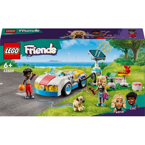 Carro Elétrico e Carregador (170 pcs) - Friends - Lego