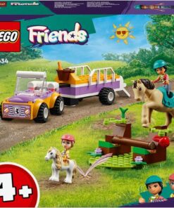 Atrelado Com Cavalo e Pónei (105 pcs) - Friends - Lego