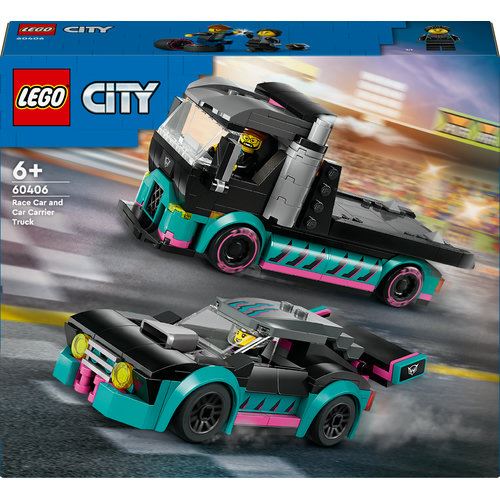 Carro e Camião de Transporte (328 pcs) - City - Lego