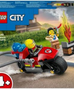 Mota de Resgate dos Bombeiros (57 pcs) - City - Lego