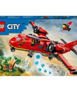 Avião de Resgate dos Bombeiros (478 pcs) - City - Lego