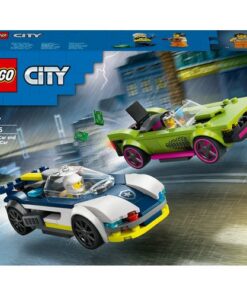 Perseguição de Carro da Polícia a Muscle Car (213 pcs) - City - Lego