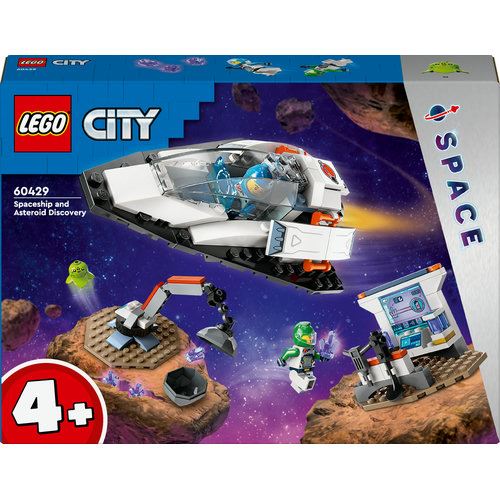 Nave Espacial e Descoberta de Asteróide (126 pcs) - City - Lego