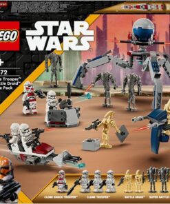 Pacote de Combate Clone Trooper™ e Battle Droid™ (215 pcs) - Star Wars - Lego