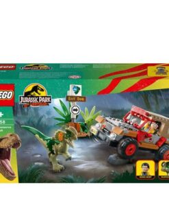 Emboscada a Dilofossauro (211 pcs) - Jurassic Park - Lego