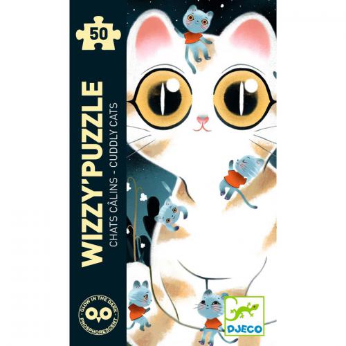 Puzzle Gatos Fofinhos (50 pcs) - Djeco