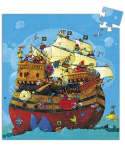 Puzzle Silhueta O Barco do Barbarossa 54 Peças - Djeco