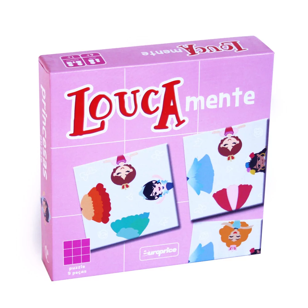 Puzzle LoucaMente - Princesas - Europrice