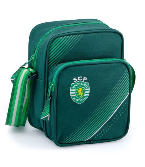 Bolsa de Traçar Retangular com Bolso Frontal "Sporting Clube de Portugal" - SCP