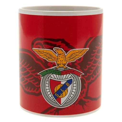 Caneca Leite Vermelha c/ Emplema no Centro - SLB