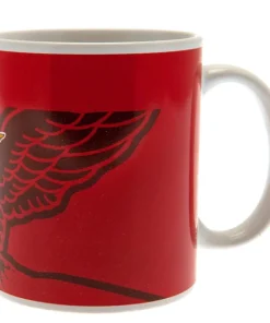 Caneca Leite Vermelha c/ Emplema no Centro - SLB