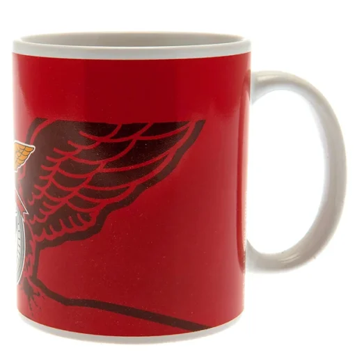 Caneca Leite Vermelha c/ Emplema no Centro - SLB