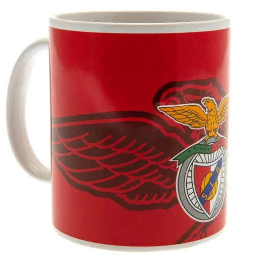 Caneca Leite Vermelha c/ Emplema no Centro - SLB
