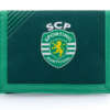 Carteira com Velcro Verde e Riscas - SCP