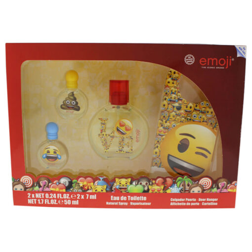 Conjunto Perfume 50ml + 2 Miniaturas - Emoji
